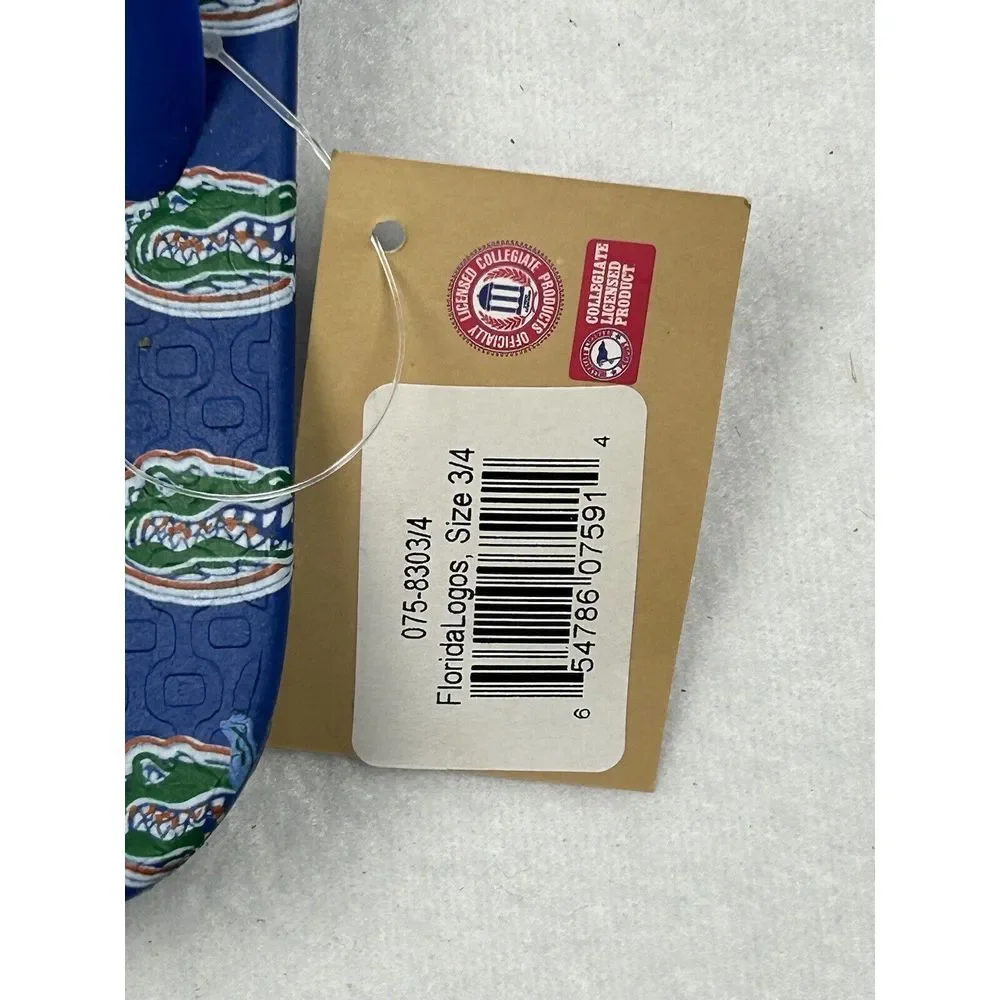 NCAA Florida Gators Flip‎ Flop Sandals Size 3/4